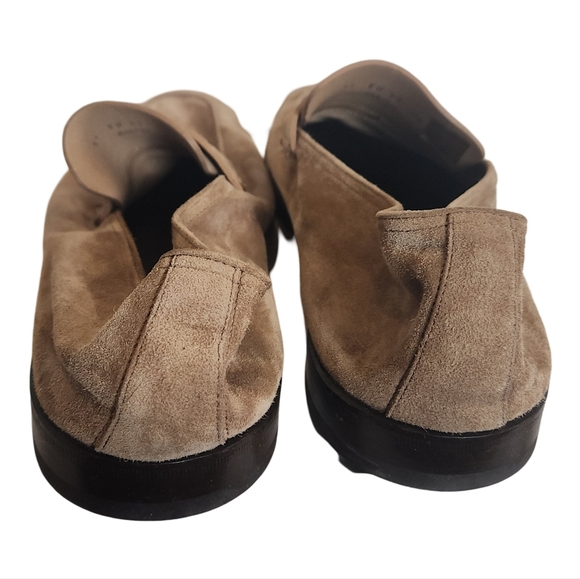 Zegna - L'asola Suede Loafers - Neutrals - Picture 7 of 8